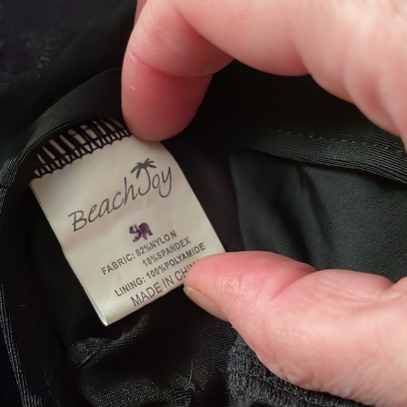 Beautiful high neck “beach joy bikini”  Bikini top! - Picture 6 of 6